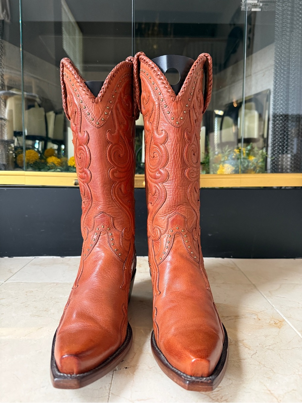 NEW Lucchese Saratoga in Cognac size 6.5B